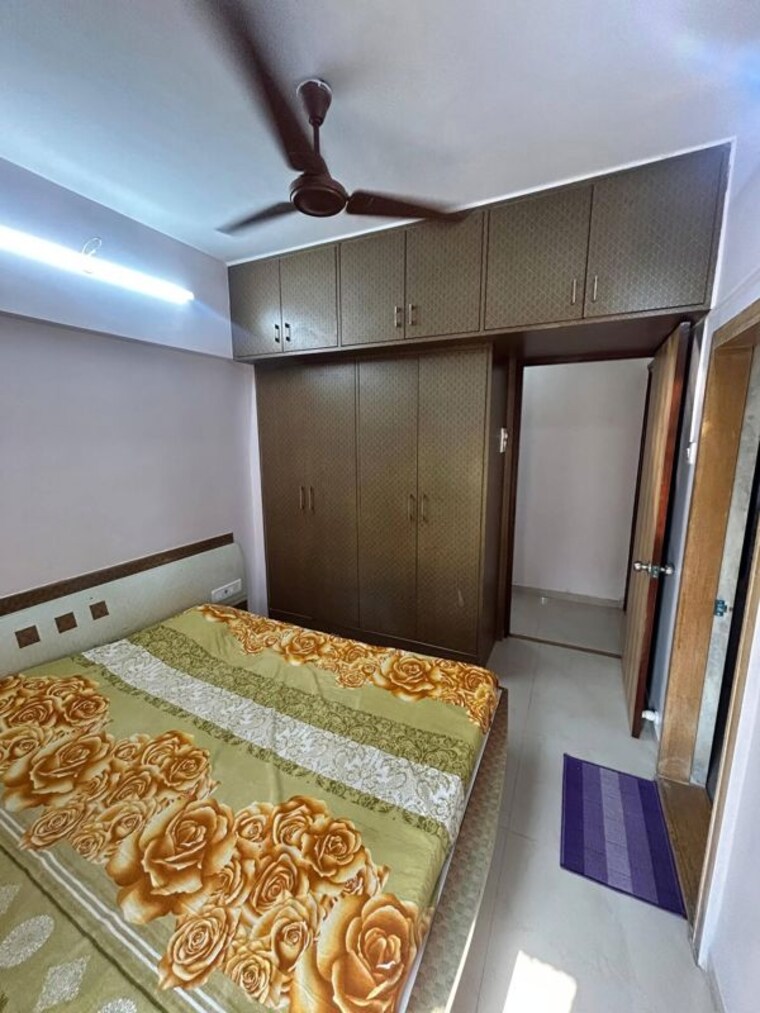 Bedroom, dhokali 3 Bedroom 1200 Sq.Ft. Apartment In Dhokali Thane 10033086