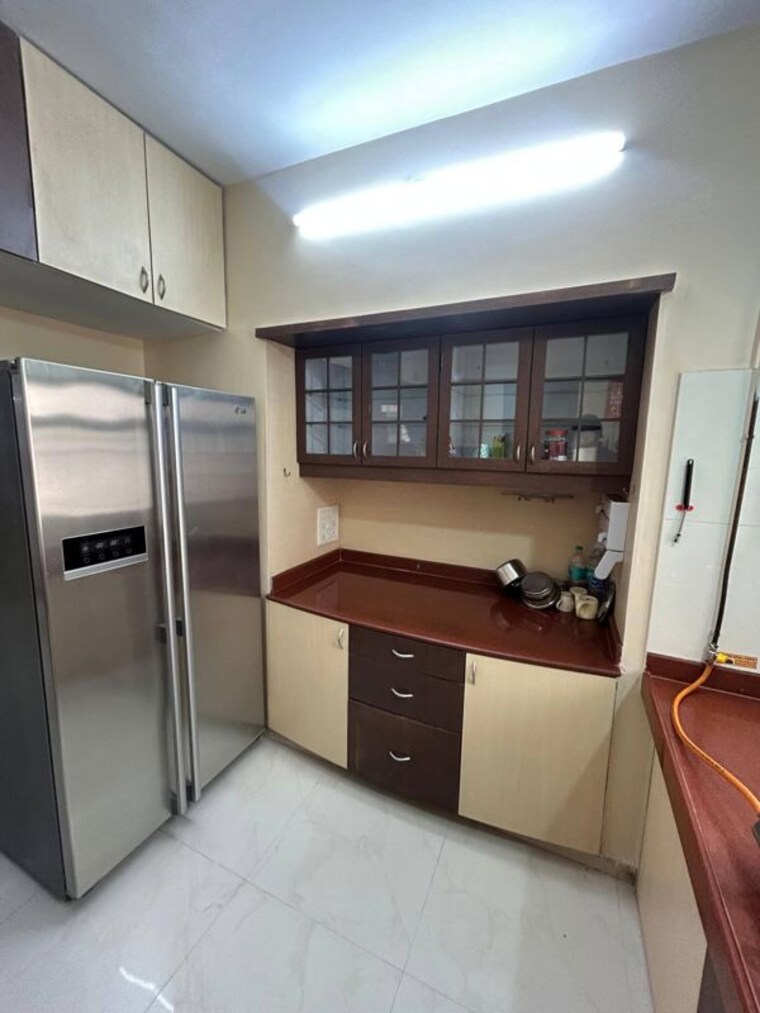 Kitchen, dhokali 3 Bedroom 1200 Sq.Ft. Apartment In Dhokali Thane 10033086