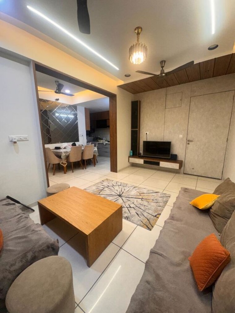 Bedroom, shela 3 Bedroom 1500 Sq.Ft. Apartment In Shela Ahmedabad 10033057