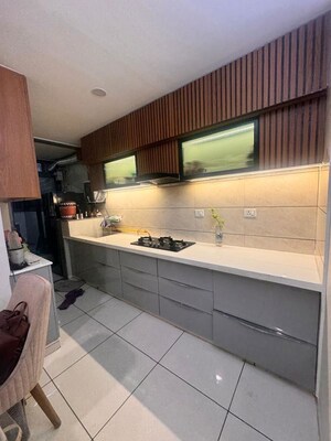 Kitchen in 3 BHK Apartment at Shela – for Rent