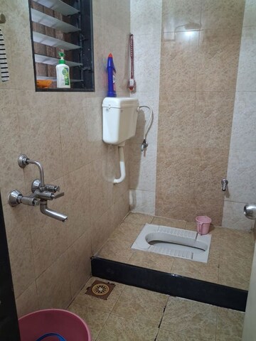 Bathroom in 2 BHK Apartment at Arihant Riddhi, Ghansoli – for Rent