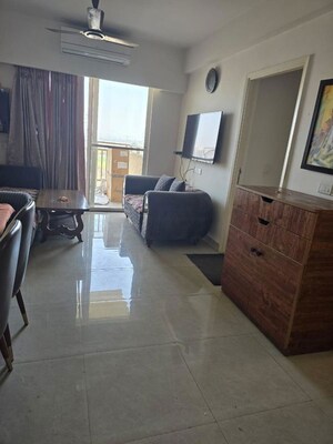 Living Room in 2 BHK Apartment at M3M Marina, Sector 68 – for Rent