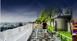 Balcony in 4 BHK Apartment at Smart World Sky Arc, Dhani – for Sale