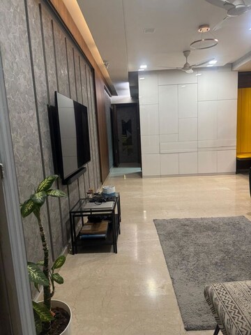 Living Room in 2 BHK Apartment at L&T Crescent Bay T2, Parel – for Rent