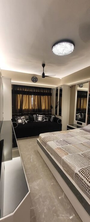 Living Room in 3 BHK Apartment at Siddhachal Shopping Centre, Vasant Vihar – for Rent
