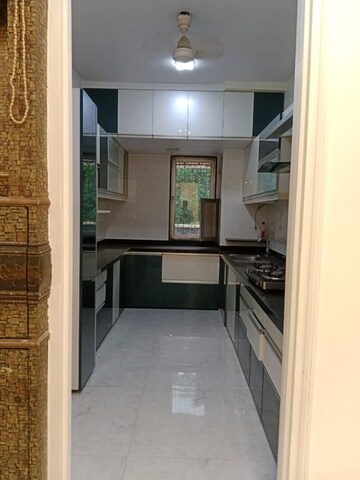 Kitchen in 3 BHK Apartment at Siddhachal Shopping Centre, Vasant Vihar – for Rent