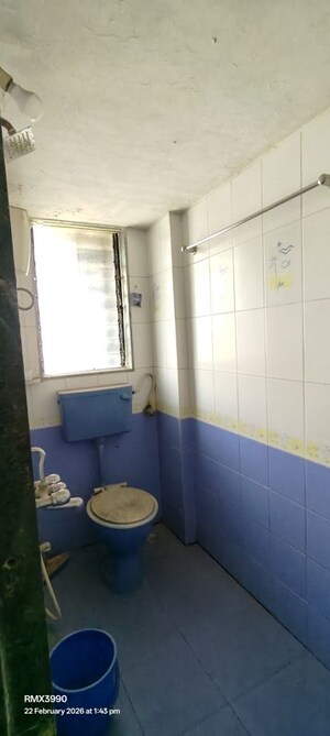 Bathroom in 1 BHK Apartment at Matoshree Park, Bhandup East – for Sale