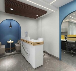 Bathroom in  Office Space at Balewadi – for Rent