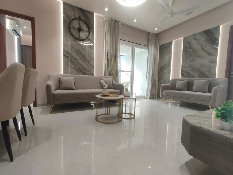 Living Room, kamdhenu-the-premia 3 Bedroom 1018 Sq.Ft. Apartment In Hadapsar Pune 10005963
