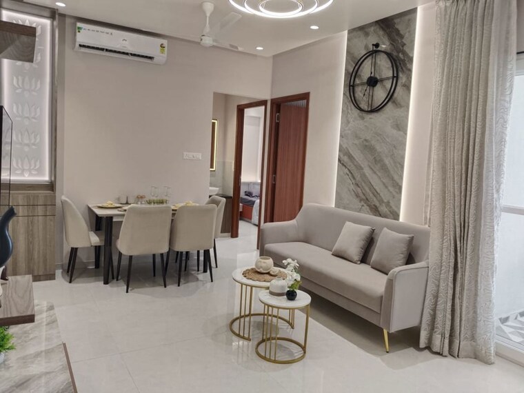 Living Room, kamdhenu-the-premia 2 Bedroom 755 Sq.Ft. Apartment In Hadapsar Pune 10033509