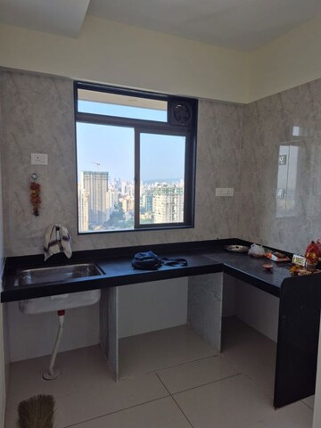 Kitchen in 1 BHK Apartment at Chandak 34 Park Estate, Goregaon West – for Rent