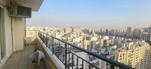 Balcony in 3 BHK Apartment at Amrapali Crystal Homes, Sector 76 – for Rent