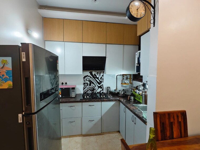 Kitchen, vaishali sector 5 2 Bedroom 700 Sq.Ft. Builder Floor In Vaishali Sector 5 Ghaziabad 10033589