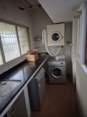 Kitchen in 3 BHK Villa at Adarsh Palm Meadows Annexe, Whitefield – for Rent