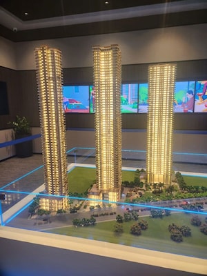 3 BHK Apartment – Exterior View View at Ganga Anantam, Sector 85 - for Sale