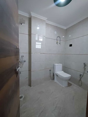 Bathroom in 3 BHK Builder Floor at Chattarpur – for Rent