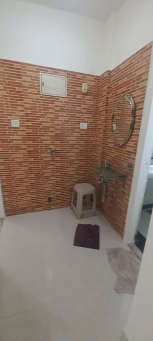 Bathroom in 2 BHK Apartment at Yashodham Complex, Goregaon East – for Rent