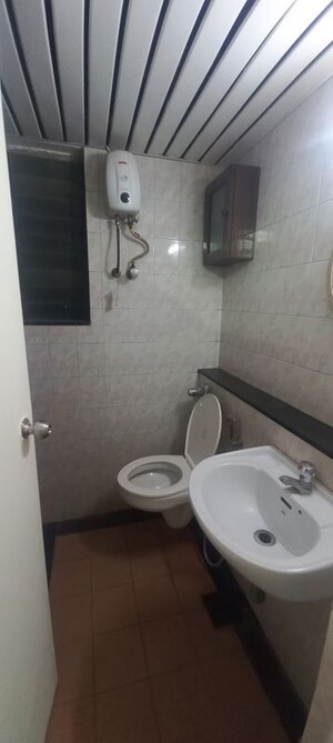 Bathroom in 2 BHK Apartment at Yashodham Complex, Goregaon East – for Rent