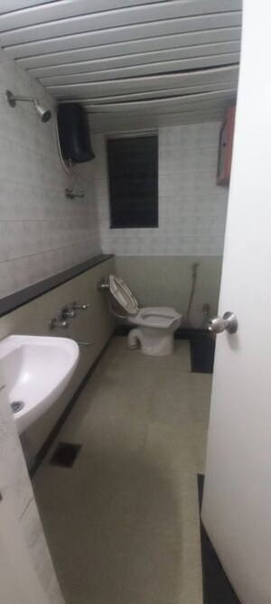 Bathroom in 2 BHK Apartment at Yashodham Complex, Goregaon East – for Rent