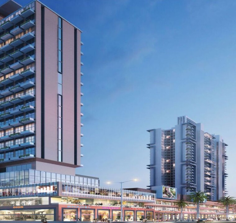 Exterior View, m3m-corner-walk Commercial Office Space 2512 Sq.Ft. In Southern Peripheral Road Gurgaon 10033873