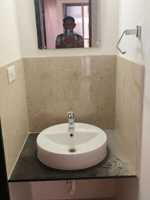 Bathroom in 2 BHK Apartment at Kharadi – for Rent