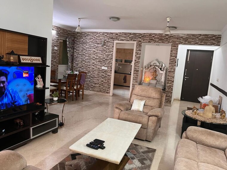 Master Bedroom, hiranandani-meadows 3.5 Bedroom 1800 Sq.Ft. Apartment In Manpada Thane 10033987