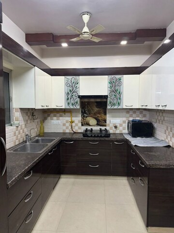 Kitchen in 3 BHK Apartment at Piyush Heights, Sector 89 – for Rent
