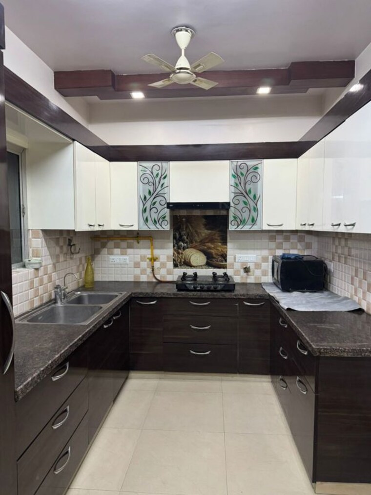 Kitchen, piyush-heights 3 Bedroom 1576 Sq.Ft. Apartment In Sector 89 Faridabad 10034074