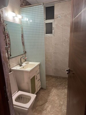 Bathroom in 3 BHK Apartment at Piyush Heights, Sector 89 – for Rent