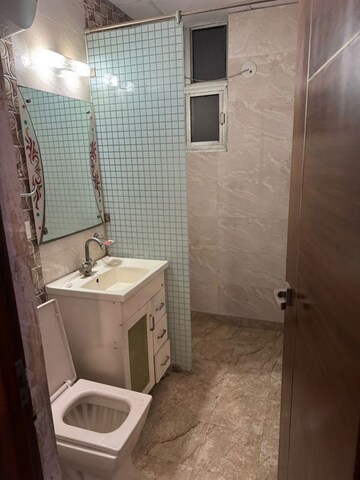 Bathroom in 3 BHK Apartment at Piyush Heights, Sector 89 – for Rent