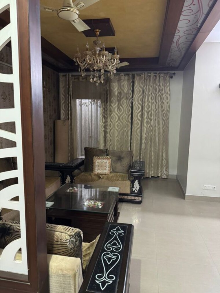 Living Room, piyush-heights 3 Bedroom 1576 Sq.Ft. Apartment In Sector 89 Faridabad 10034074
