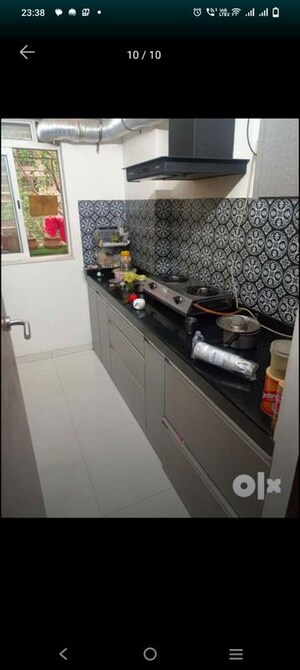 Kitchen in 2 BHK Apartment at Lodha Amara, Kolshet Road – for Rent