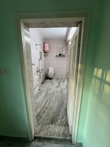 Bathroom in 3 BHK Apartment at Eden Banjara, Sri Nagar Colony – for Rent