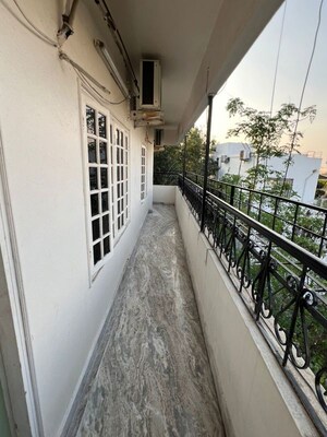 Balcony in 3 BHK Apartment at Eden Banjara, Sri Nagar Colony – for Rent