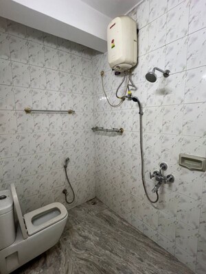 Bathroom in 3 BHK Apartment at Eden Banjara, Sri Nagar Colony – for Rent