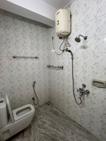 Bathroom in 3 BHK Apartment at Eden Banjara, Sri Nagar Colony – for Rent