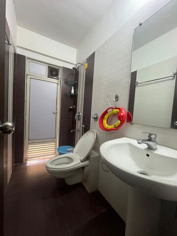 Bathroom in 2 BHK Apartment at Nahar Amrit Shakti, Chandivali – for Rent