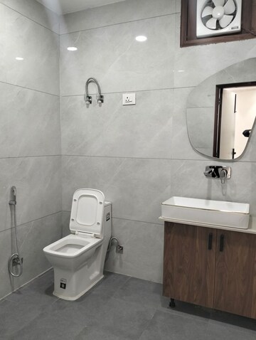 Bathroom in 3 BHK Builder Floor at Malviya Nagar – for Sale