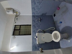 Bathroom in 2 BHK Apartment at Goel Ganga Constella, Kharadi – for Rent