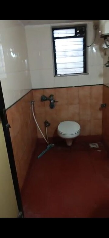 Bathroom in 3 BHK Apartment at Krishna Residency Malad West, Malad West – for Rent