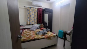 Bedroom in 1 BHK Apartment at Riddhi Gardens CHS, Malad East – for Rent