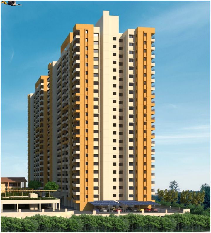 2 BHK 898 Sq.Ft. Apartment in Magarpatta Riverview City Hornbill Heights