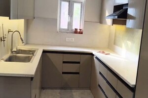 Kitchen in 4 BHK Builder Floor at Sector 15 Dwarka – for Rent