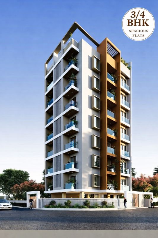4 BHK + Pooja Room Apartment For Sale in Pande Layout