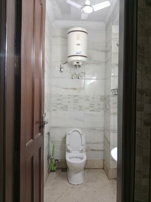 Bathroom in 3 BHK Builder Floor at Malviya Nagar – for Rent