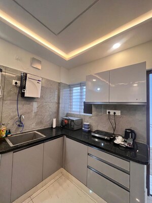 Kitchen in 1 BHK Builder Floor at Koramangala – for Rent