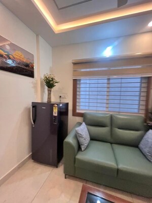 Living Room in 1 BHK Builder Floor at Koramangala – for Rent