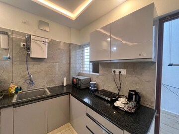 Kitchen in 1 BHK Builder Floor at Koramangala – for Rent