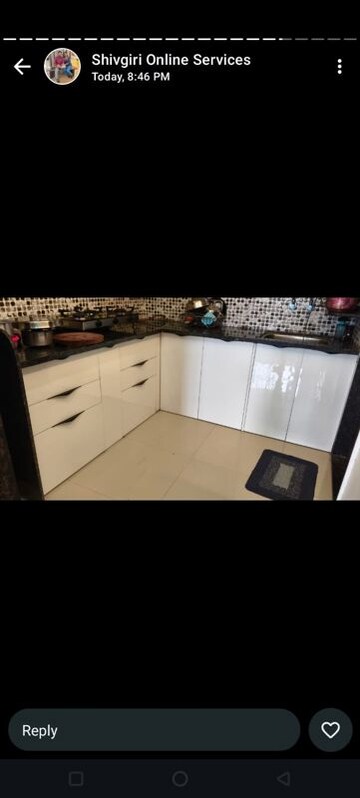 Kitchen in 2 BHK Apartment at Tulip Infinity Planet, Moshi – for Rent
