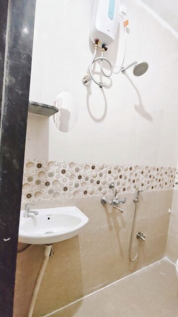 Bathroom in 1 BHK Apartment at Wadgaon Shinde – for Rent